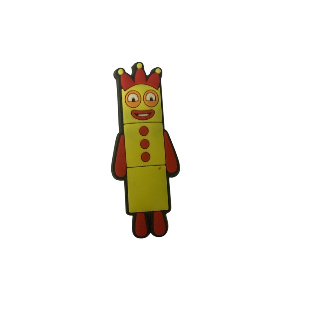 Numberblocks 3 Croc Charm